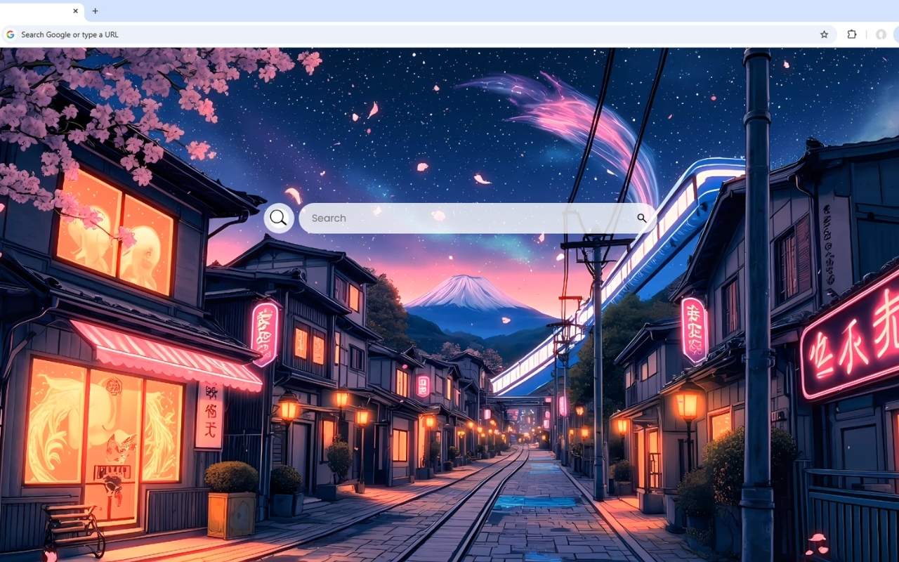 Japan Night Street Live Wallpaper